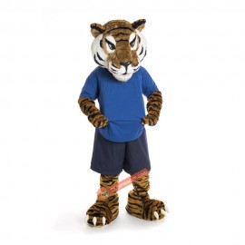 Tiger Handsome Mascot Costume, Tiger Handsome Costume