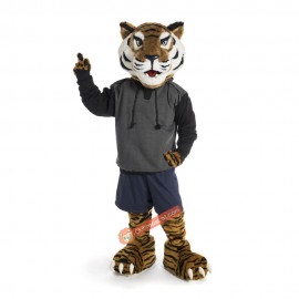 Tiger Handsome Mascot Costume, Tiger Handsome Costume