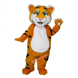 Tiger Kitten Mascot Costume, Tiger Kitten Costume