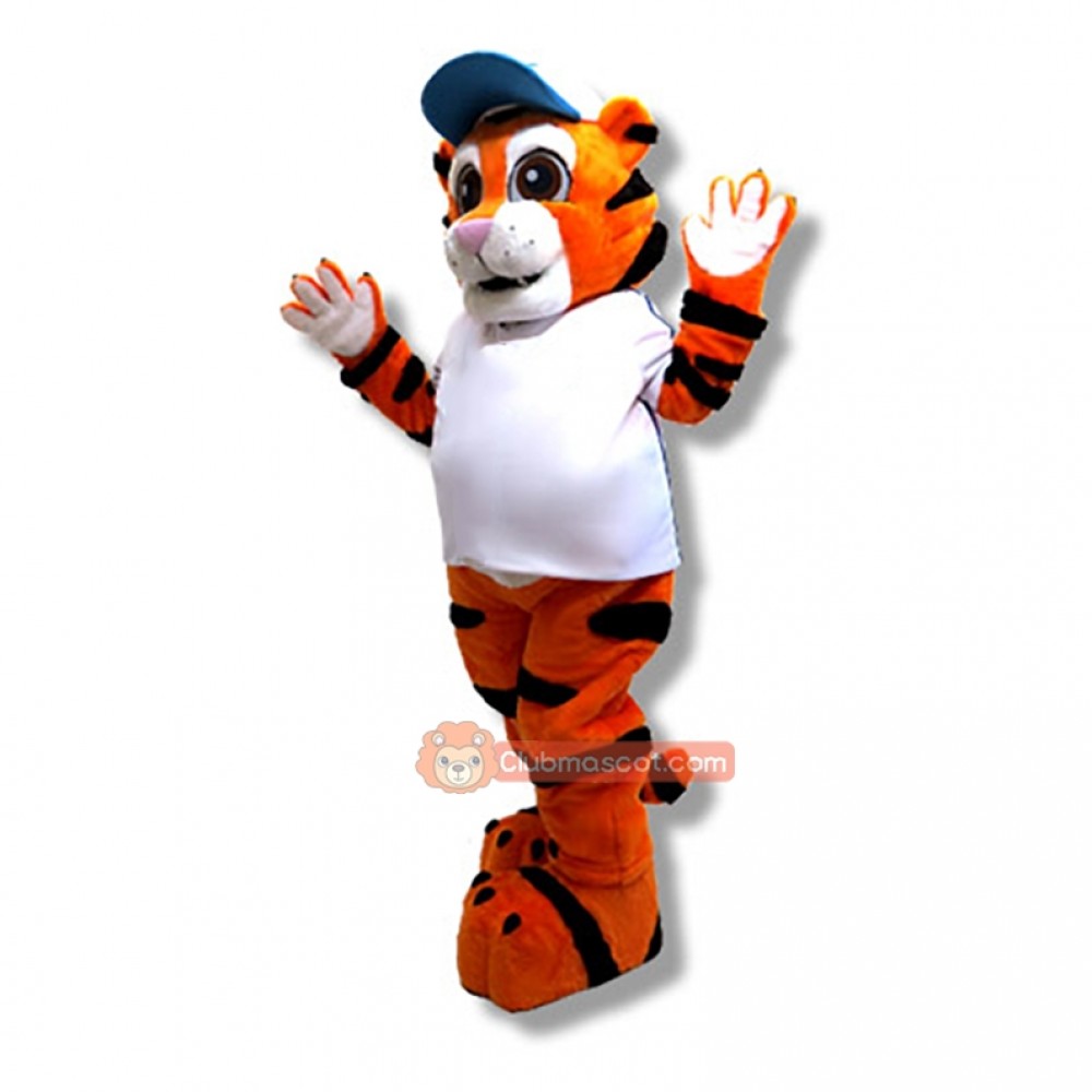 Happy Baby Tiger Mascot Costume