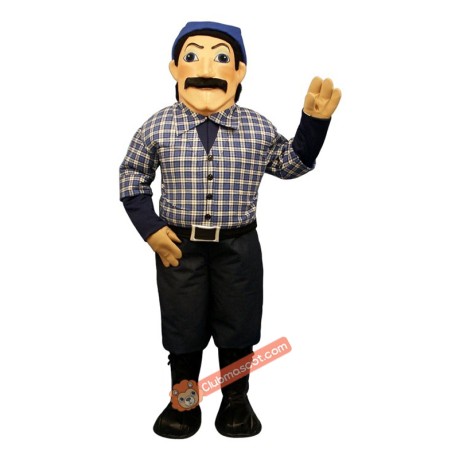 Timber Jack Mascot Costume, Timber Jack Costume