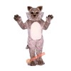 Timber Wolf Mascot Costume, Timber Wolf Costume