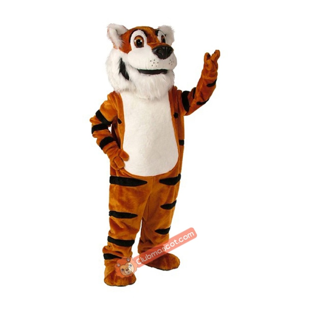 Toby Tiger Mascot Costume, Toby Tiger Costume