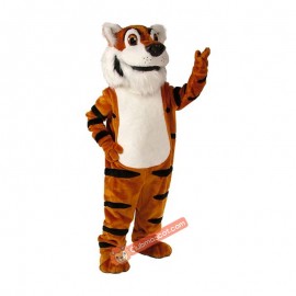 Toby Tiger Mascot Costume, Toby Tiger Costume