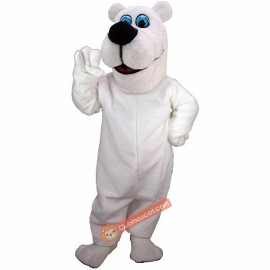 Toon Polar Bear Lightweight Mascot Costume, Toon Polar Bear Costume