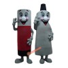 Toothpaste and Lipstick Cartoon Mascot Costume, Toothpaste and Lipstick Cartoon Costume