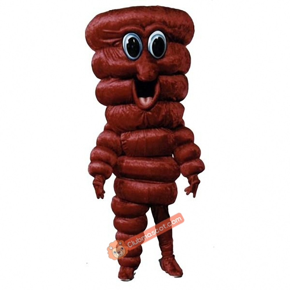 Tornado Mascot Costume, Tornado Costume