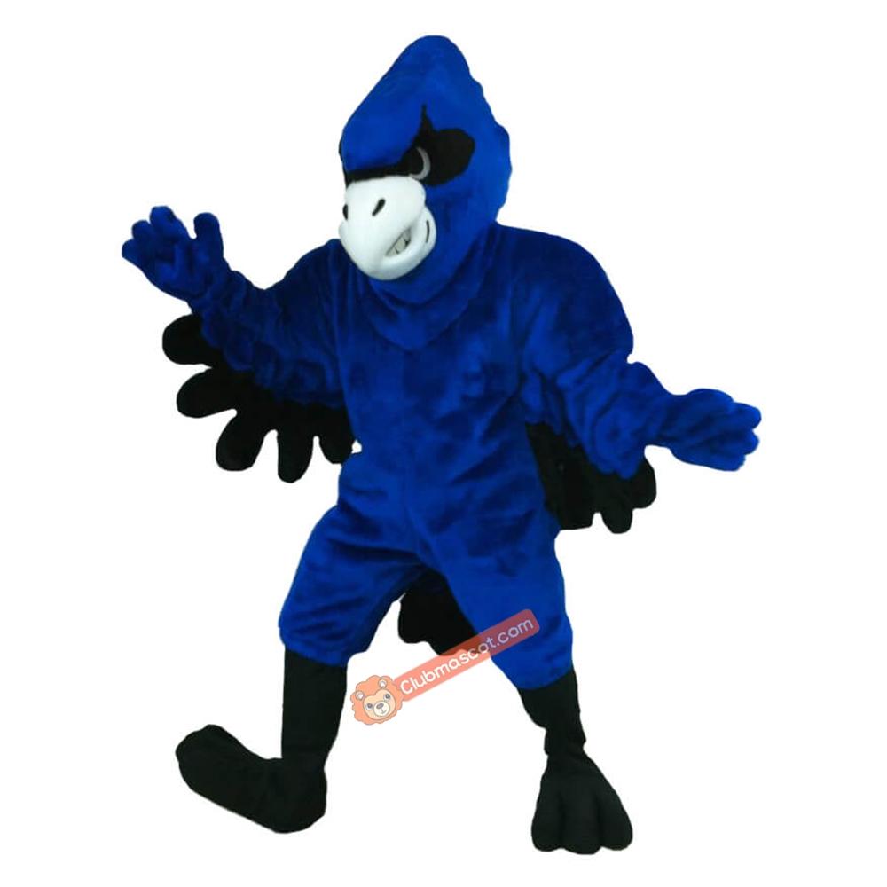 Tough Blue Jay Mascot Costume, Tough Blue Jay Costume