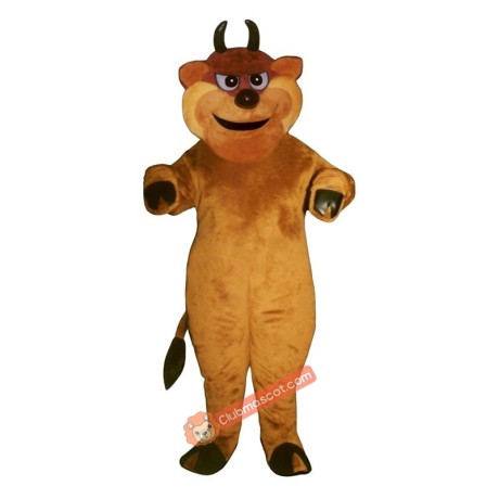 Tough Bull Mascot Costume, Tough Bull Costume