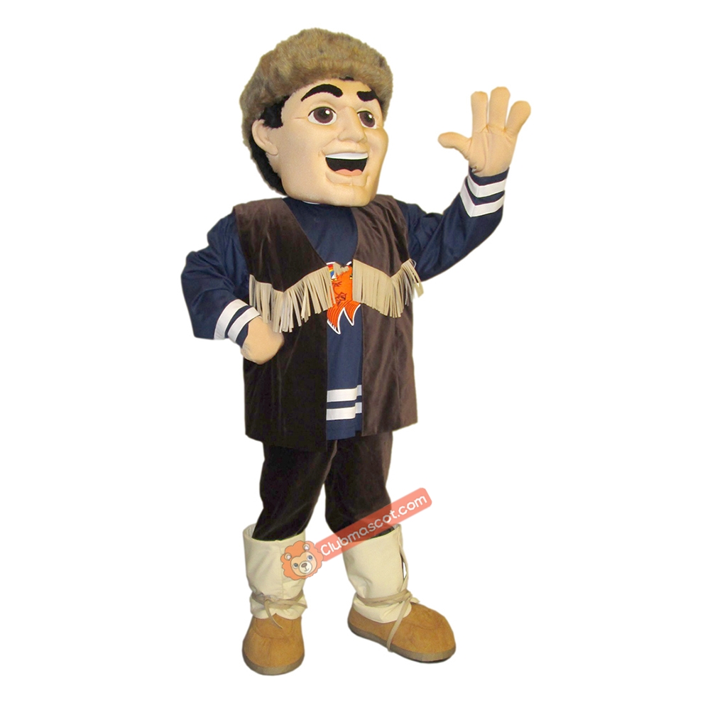 Trapper Mascot Costume, Trapper Costume