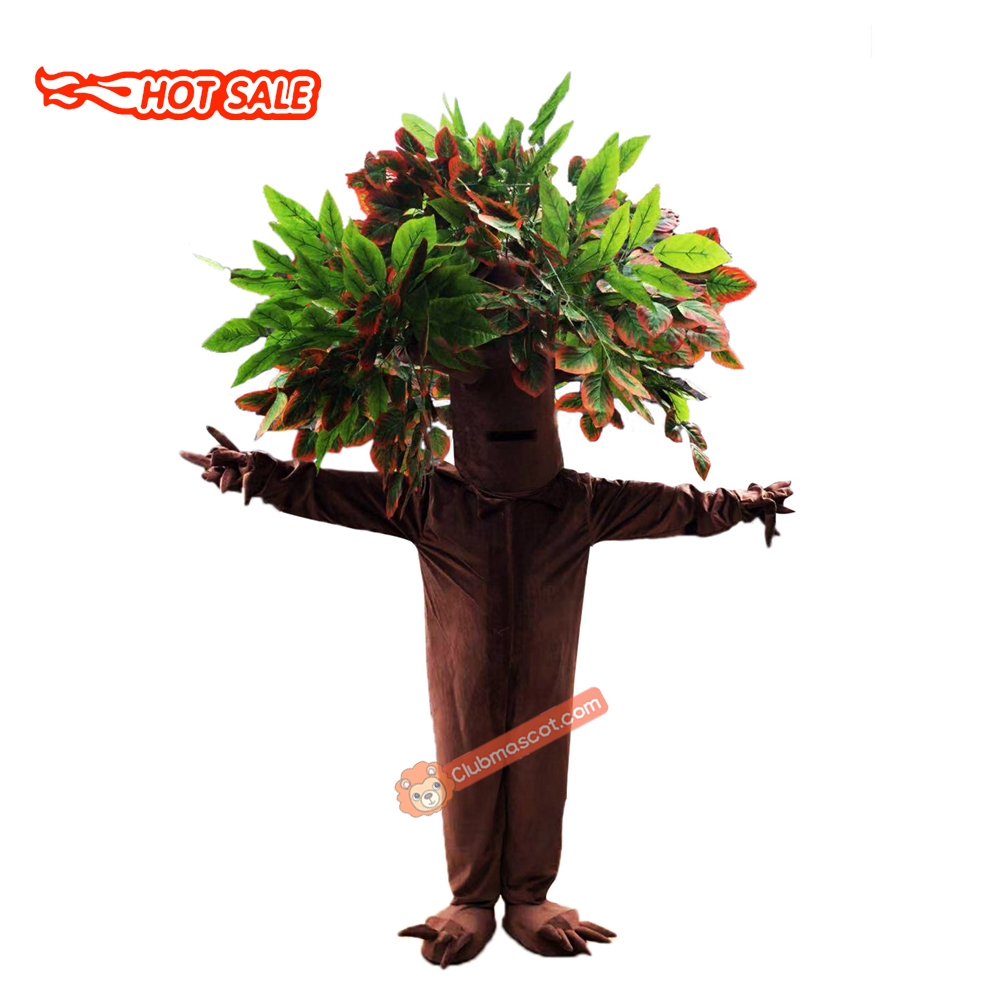 Tree Man Mascot Costume, Tree Man Costume