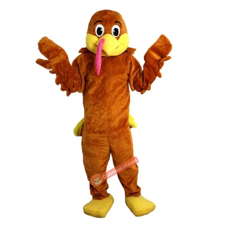 Turkey Mascot Costume, Turkey Costume