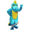 Turquoise Dino Lightweight Mascot Costume, Turquoise Dino Costume