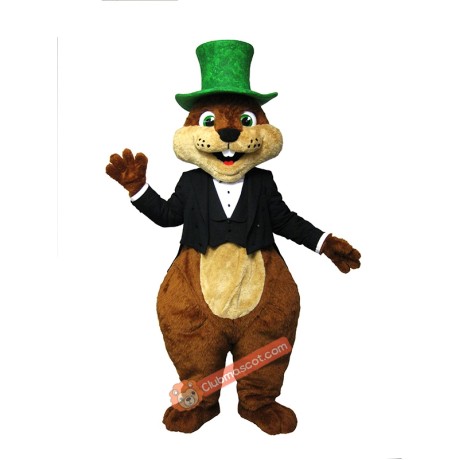 Tux Squirrel Mascot Costume, Tux Squirrel Costume