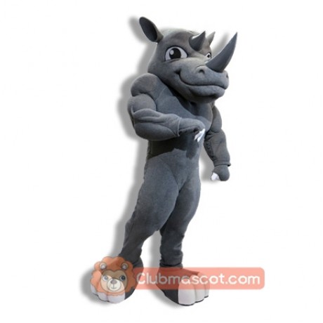 College Sports Rhino Mascot Costume