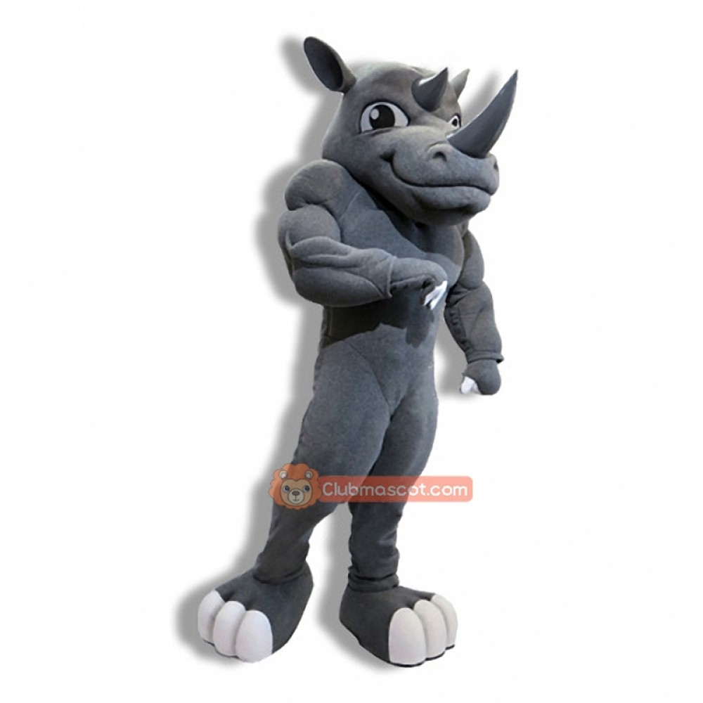 Power Rhino Mascot Costume