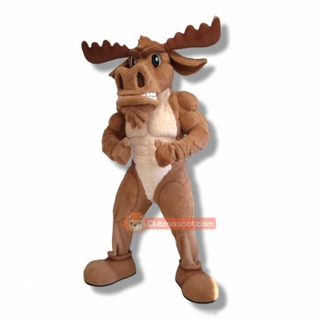 Violent Moose Mascot Costume