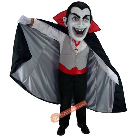 Vampire Mascot Costume, Vampire Mascot 