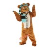 Violent Bear Cartoon Mascot Costume, Violent Bear Cartoon Costume