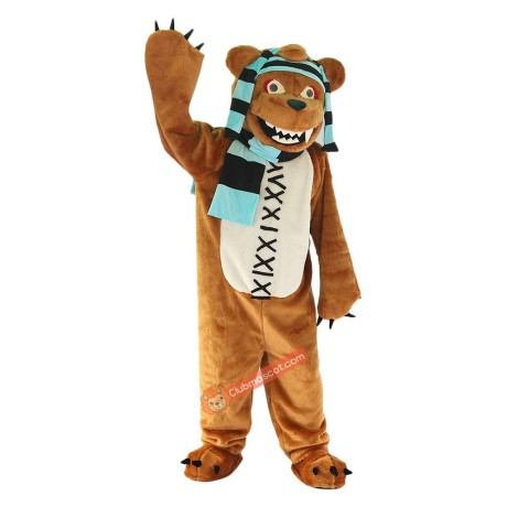 Violent Bear Cartoon Mascot Costume, Violent Bear Cartoon Costume