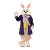 Wendell Rabbit-Purple Mascot Costume, Wendell Rabbit-Purple Costume