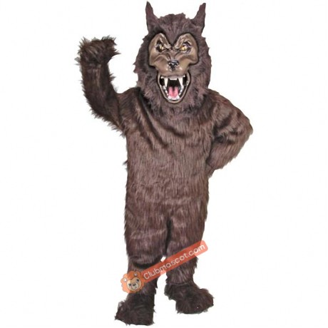 Werewolf Mascot Costume, Werewolf Costume