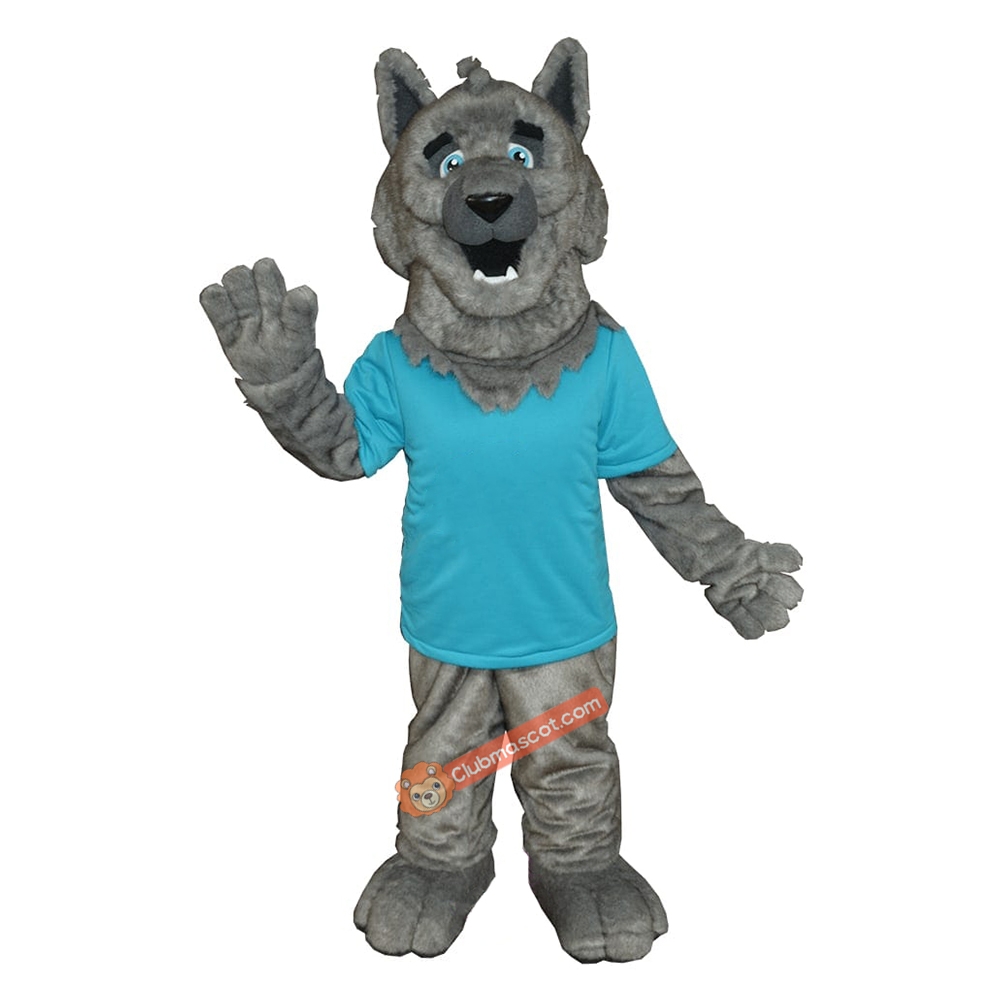 Westmount Wolf Mascot Costume, Westmount Wolf Costume