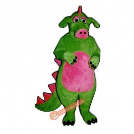 Whimsical Dragon Mascot Costume, Whimsical Dragon Costume