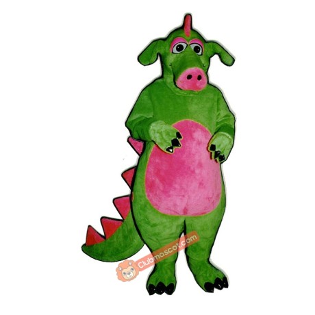 Whimsical Dragon Mascot Costume, Whimsical Dragon Costume