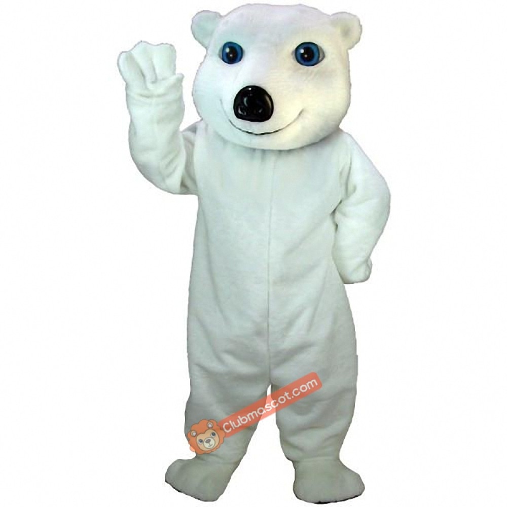 White Bear Lightweight Mascot Costume, White Bear Costume