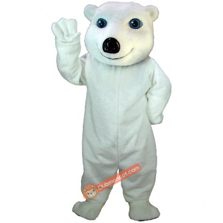 White Bear Lightweight Mascot Costume, White Bear Costume