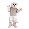 White Bear Mascot Costume, White Bear Costume