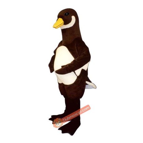 White Belly Goose Mascot Costume, White Belly Goose Costume