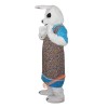 White Chef Bunny Rabbit Cartoon Mascot Costume, White Chef Bunny Rabbit Cartoon Costume