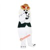 White Dog Hound Cartoon Mascot Costume, White Dog Hound Cartoon Costume