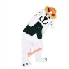 White Dog Hound Cartoon Mascot Costume, White Dog Hound Cartoon Costume