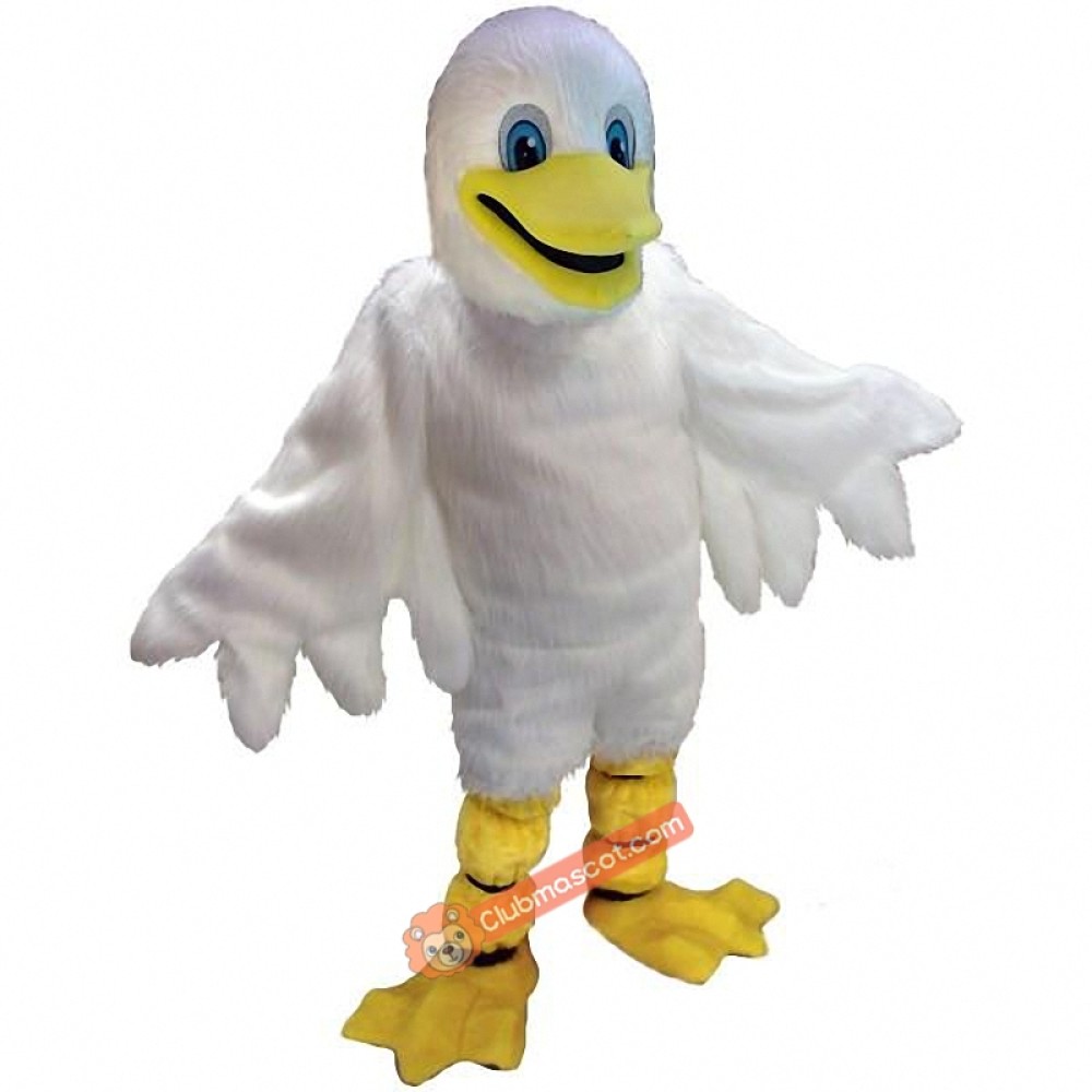 White Duck Lightweight Mascot Costume, White Duck Costume