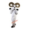 White Goat Antelope Cartoon Mascot Costume, White Goat Antelope Cartoon Costume