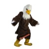 White Head Brown Eagle Mascot Costume, White Head Brown Eagle Costume