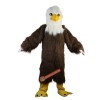 White Head Brown Eagle Mascot Costume, White Head Brown Eagle Costume