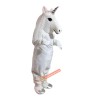 White Horse Unicorn Cartoon Mascot Costume, White Horse Unicorn Cartoon Costume