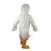 White Long-Haired Chicken, Bird Cartoon Mascot Costume, White Long-Haired Chicken, Bird Cartoon Costume