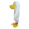 White Pelican Cartoon Mascot Costume, White Pelican Cartoon Costume