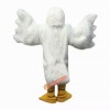 White Pelican Seabird Cartoon Mascot Costume, White Pelican Seabird Cartoon Costume