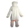 White Polar Bear Cartoon Mascot Costume, White Polar Bear Cartoon Costume