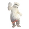 White Polar Bear Cartoon Mascot Costume, White Polar Bear Cartoon Costume