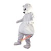 White Polar Bear Mascot Costume, White Polar Bear Costume