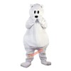 White Polar Bear Mascot Costume, White Polar Bear Costume