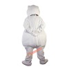 White Polar Bear Mascot Costume, White Polar Bear Costume