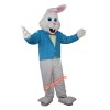 White Rabbit Bunny Cartoon Mascot Costume, White Rabbit Bunny Cartoon Costume